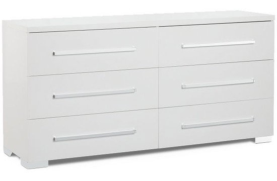 Verona White Dresser
