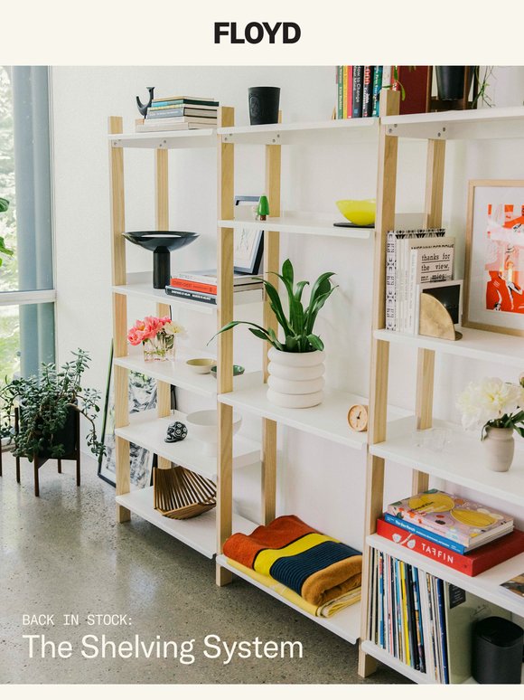 The Shelving System is back!