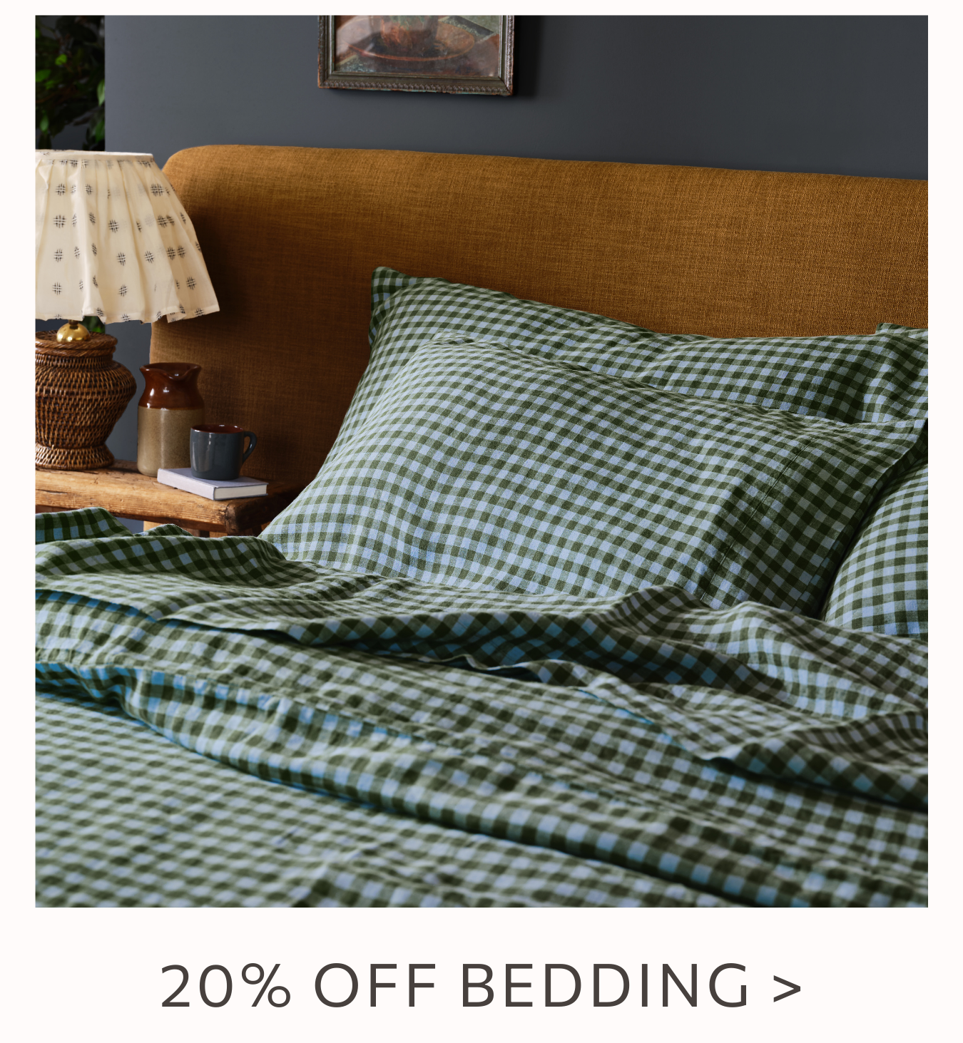 20% Off Bedding