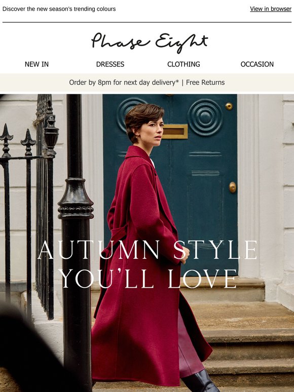 Phase Eight: NEW: The styles we're loving | Milled