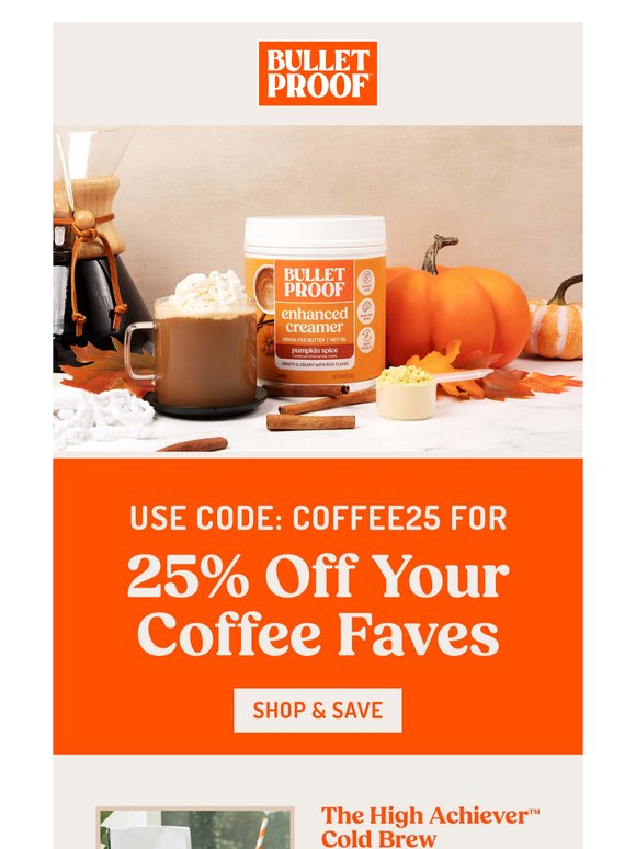 Save BIG On Upgraded Coffee