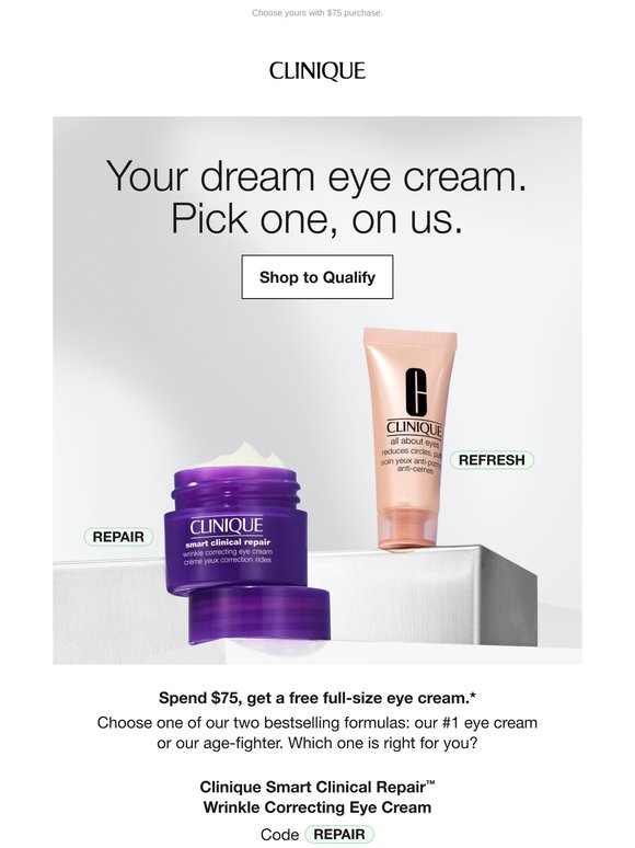 Our treat! 😍 Top eye formulas we think you’ll love.