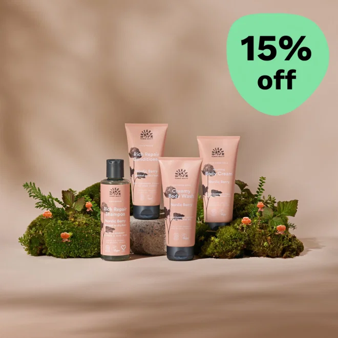 15% off selected Urtekram