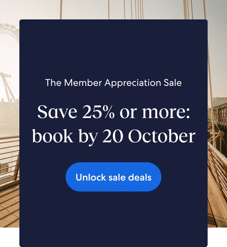 Save 25% or more in The Member Appreciation Sale
