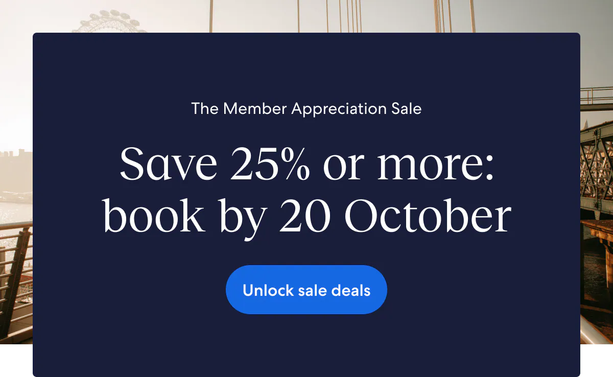 Save 25% or more in The Member Appreciation Sale