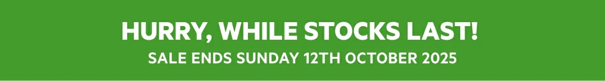 hurry sale ends