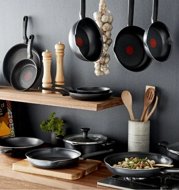 fry pans and woks by tefal