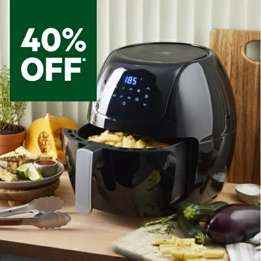 air fryers by smith+nobel and healthy choice