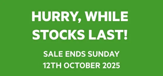 hurry sale ends