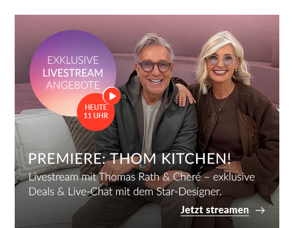 Live Stream Premiere THOM Kitchen