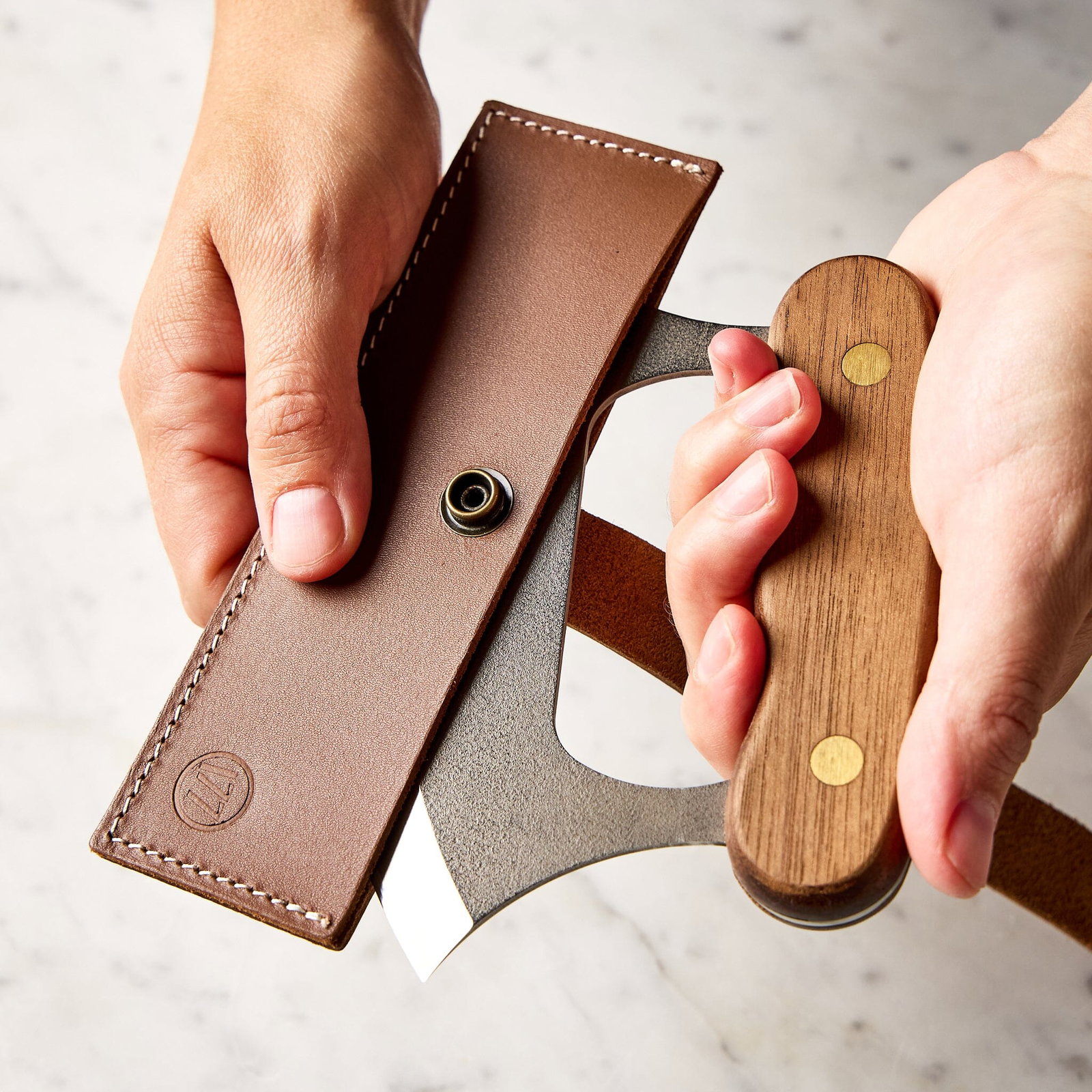 Milk Street Specialty Knife Sheath – Ulu Knife and Bench Scraper