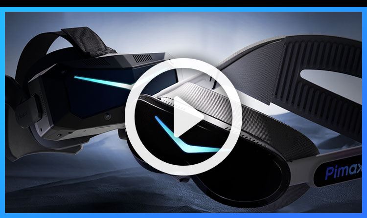 Pimax: Pimax Sync: The widest FOV in micro-OLED VR Headsets | Milled