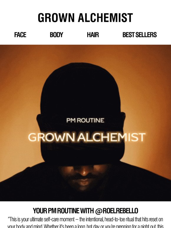 Grown Alchemist: Hit Reset On Your Routine. | Milled