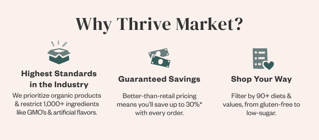 Why Thrive Market?