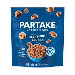  Partake Foods Teeny Tiny Cookies, Chocolate Chip