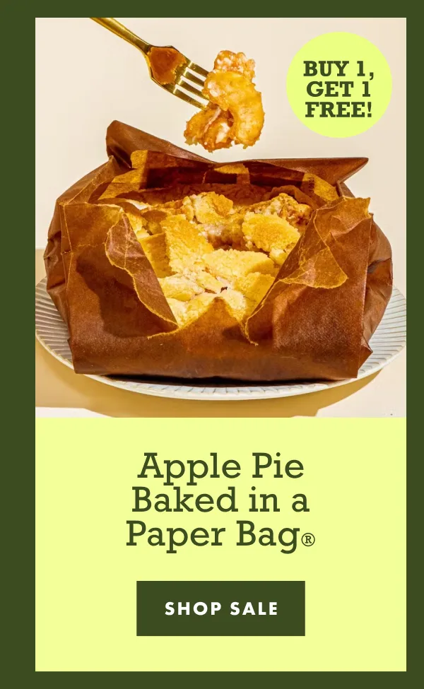 Apple Pie Baked in a Paper Bag