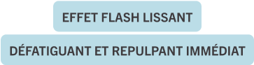 Effet flash lissant