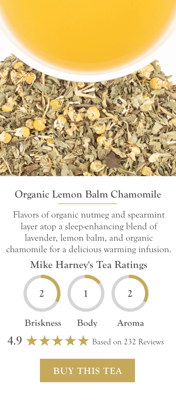 Organic Lemon Balm Chamomile