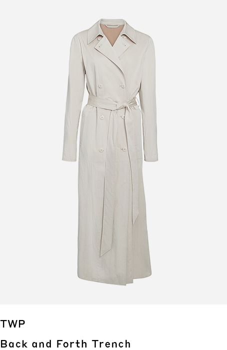 TWP | Back and Forth Trench in Water-Repellent Canvas