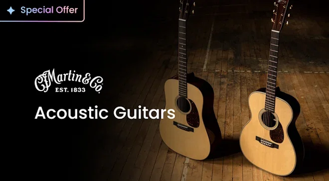 MARTIN GUITARS - 36M SPECIAL FINANCING AVAILABLE