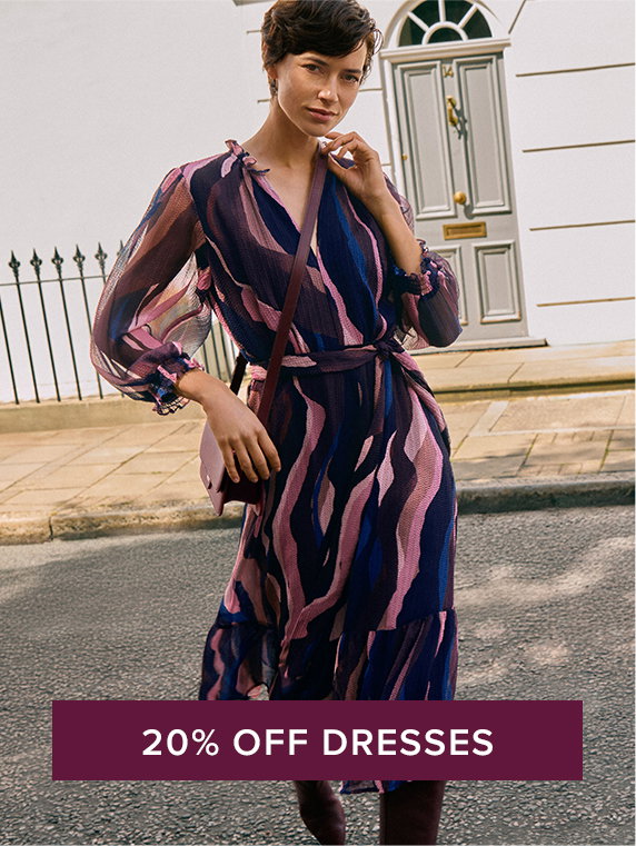20% OFF DRESSES