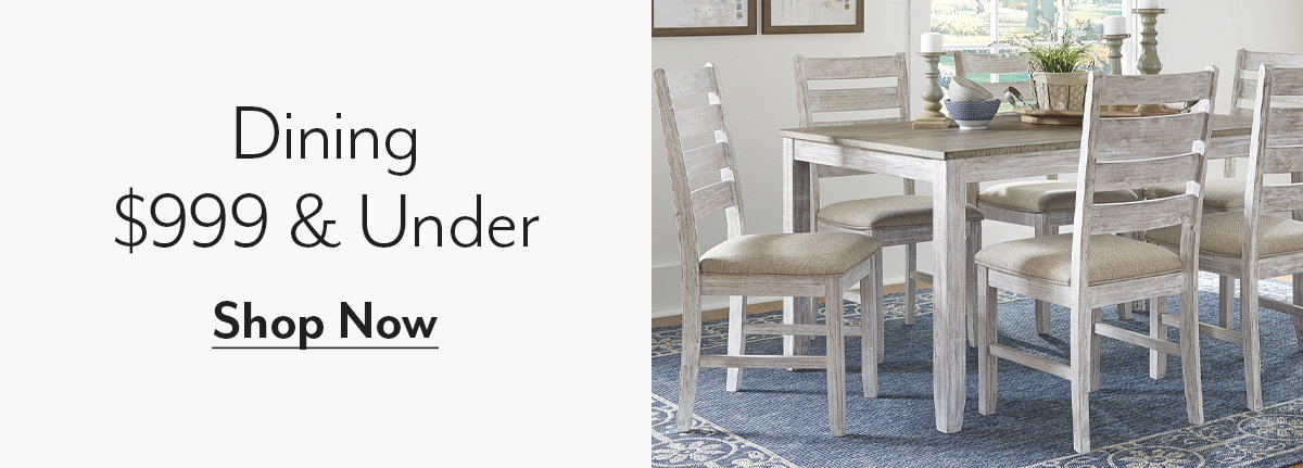 Dining under $999