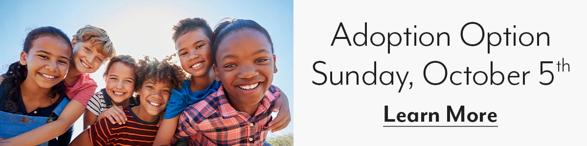 Adoption Event Sunday October 5th!