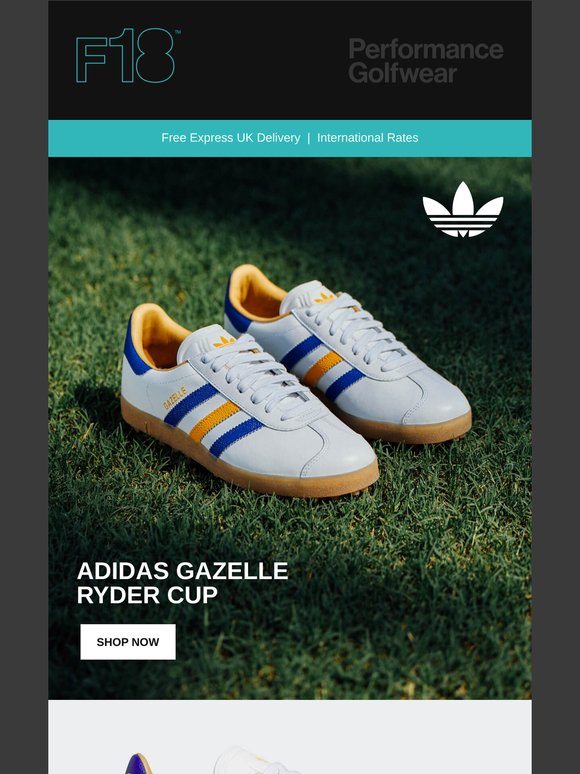 GD adidas Golf Originals ZX 8000 GORE-TEX Spikeless Golf Shoes