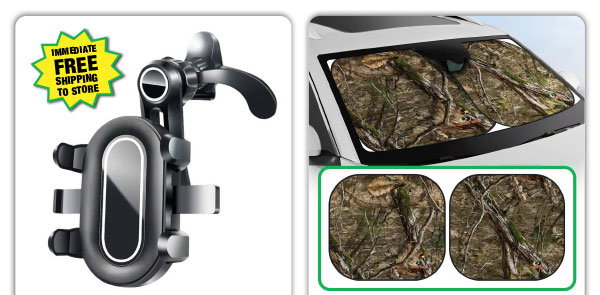 Secure Grip Vent Clip Phone Mount - ONLY 99¢ After Rebate*!