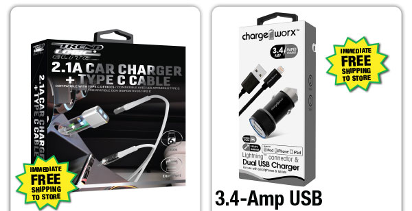 2.1A Car Charger - ONLY $5.99 After Rebate*!