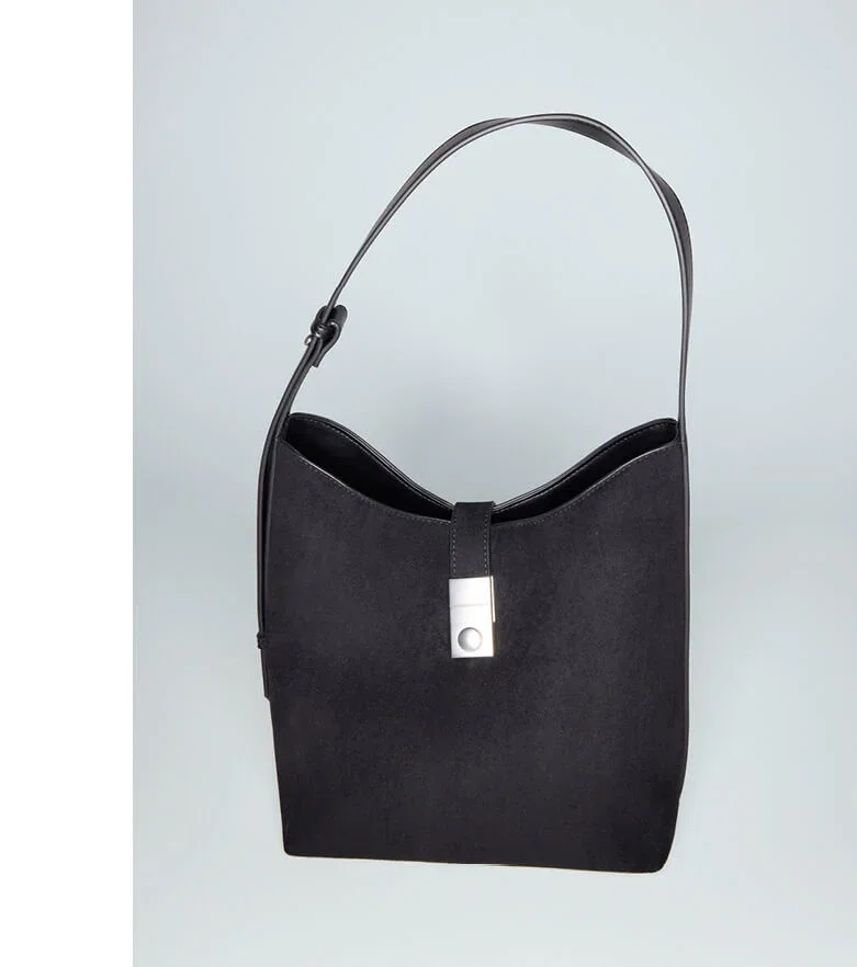 Shoulder bag with crossbody bag