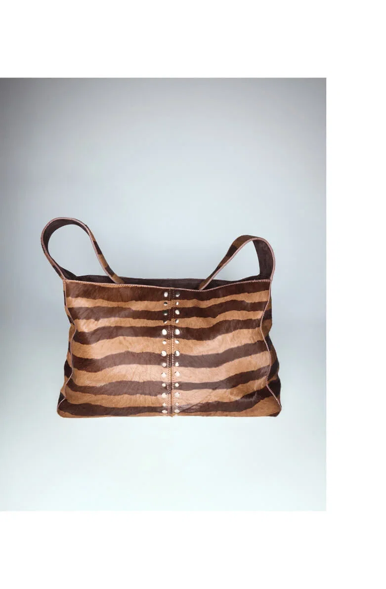 Bowling bag with leather-effect
