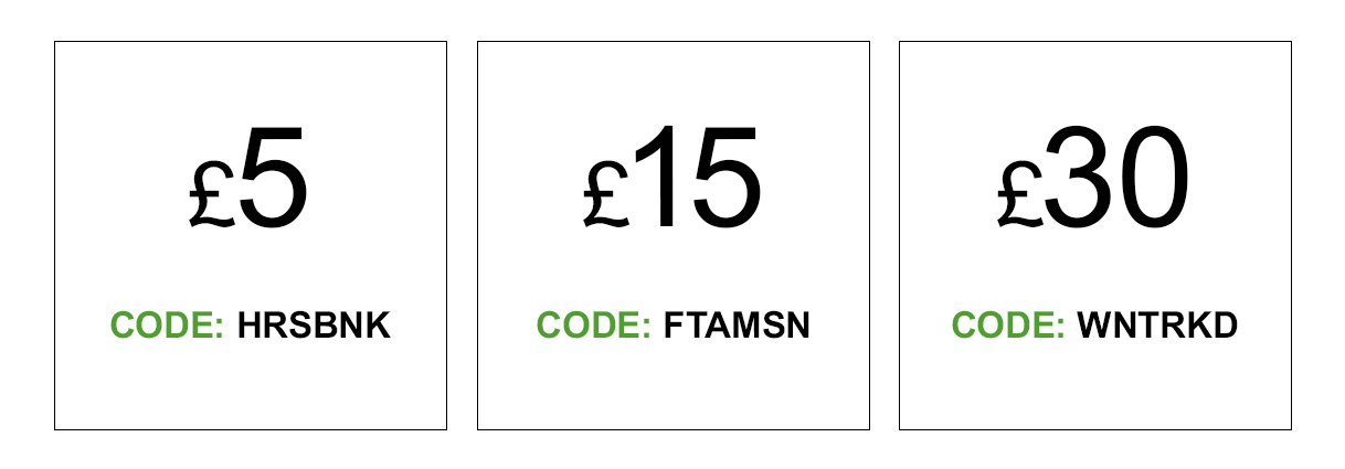 Up to £ 30 Bonus* Awaits on Your Next Order!