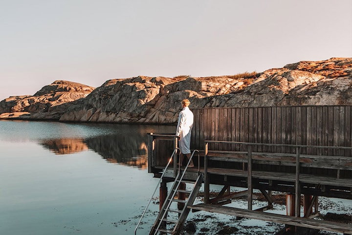 1 natt för 2: boende, spa, frukostbuffé och middag på Smögen Hafvsbad
