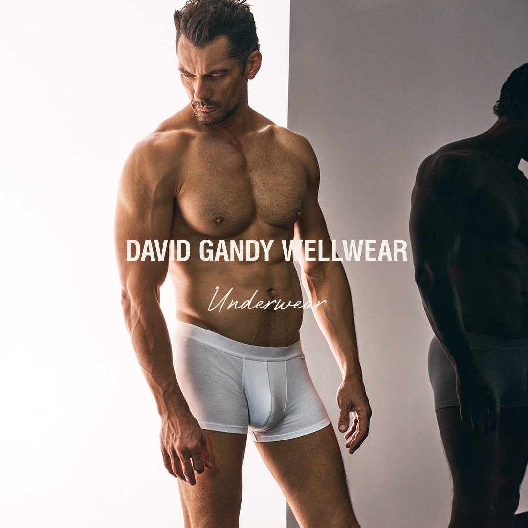 David Gandy wearing The Ultimate Trunks