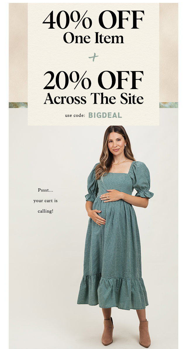 40% Off One Item + 20% Off Across The Site