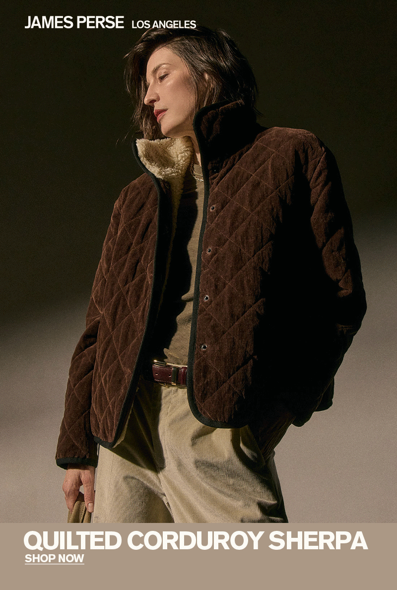 James Perse: Limited Edition Sherpa Jacket | Milled