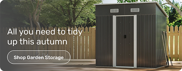 Storage solutions that work for you. Shop Garden Storage
