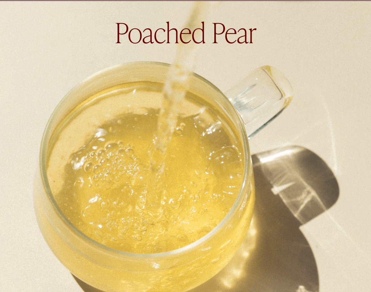Poached Pear