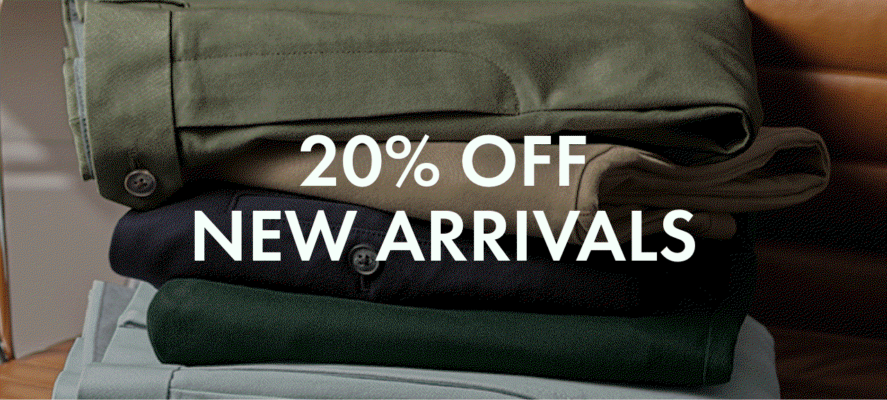 20% OFF New Arrivals