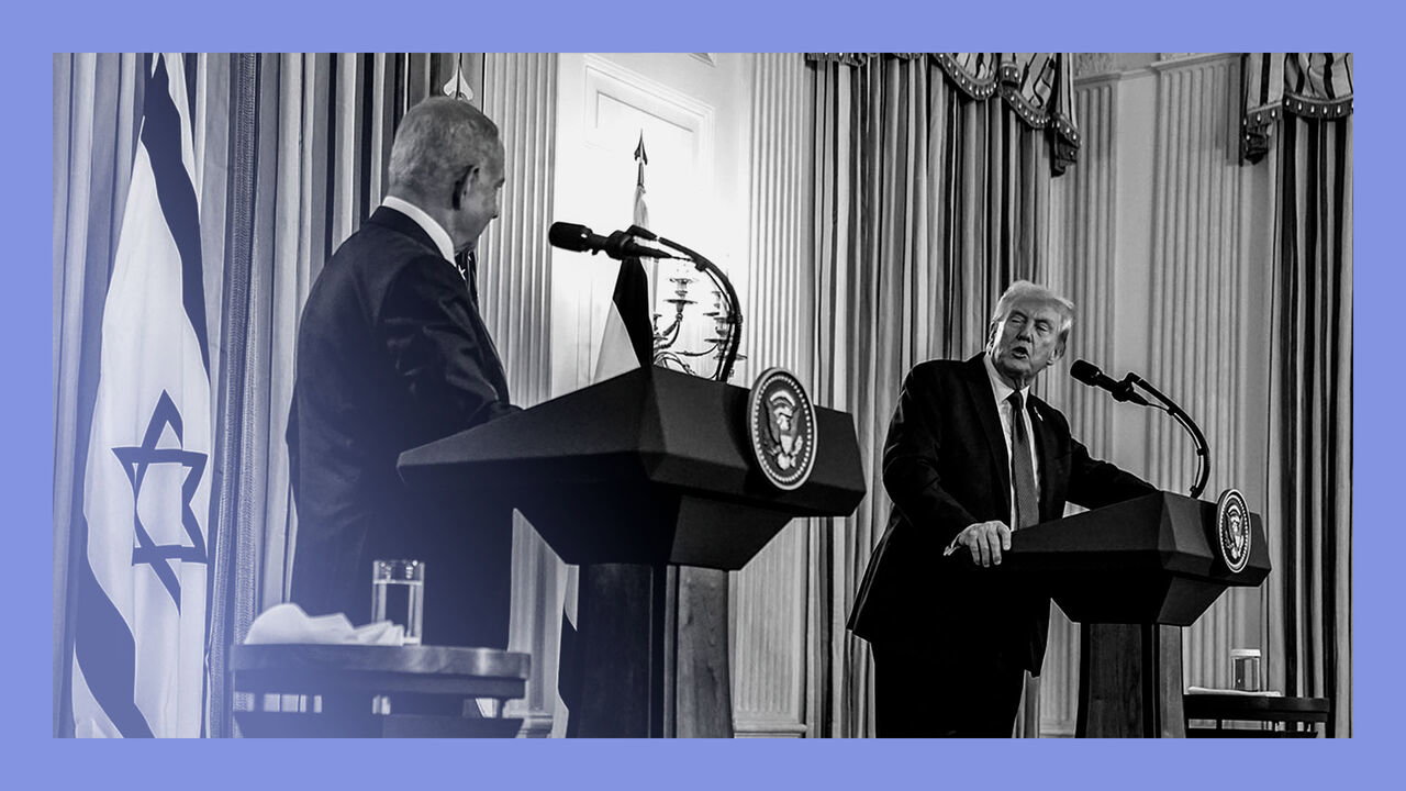 United States President Donald J Trump and Prime Minister Benjamin Netanyhu of Israel participate in a joint press conference in the
White House in Washington, DC, USA, 29 September 2025