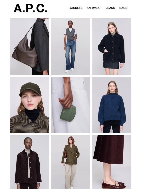 A.P.C.: SUZANNE KOLLER | Milled