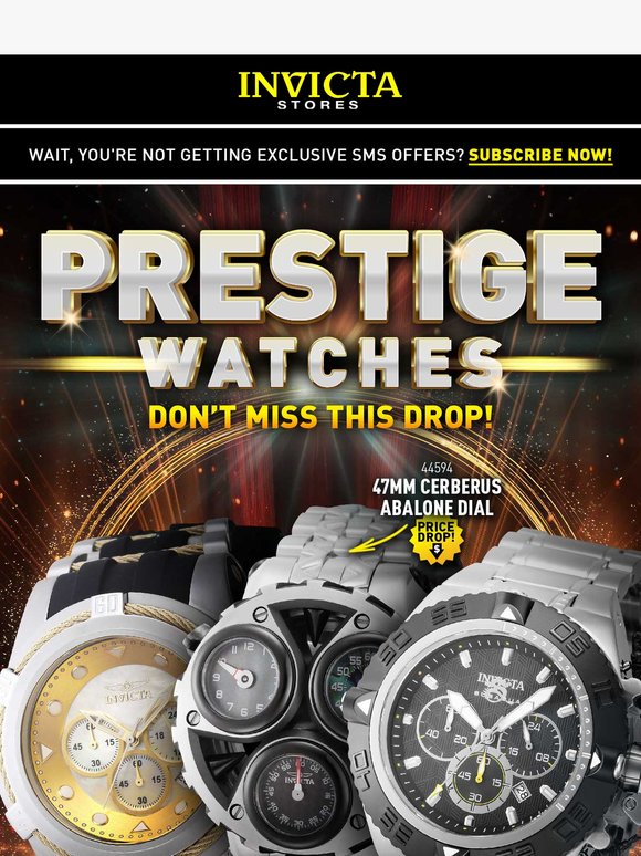 Invicta: Your Next Prestige Timepiece🤑Just Dropped ️ | Milled