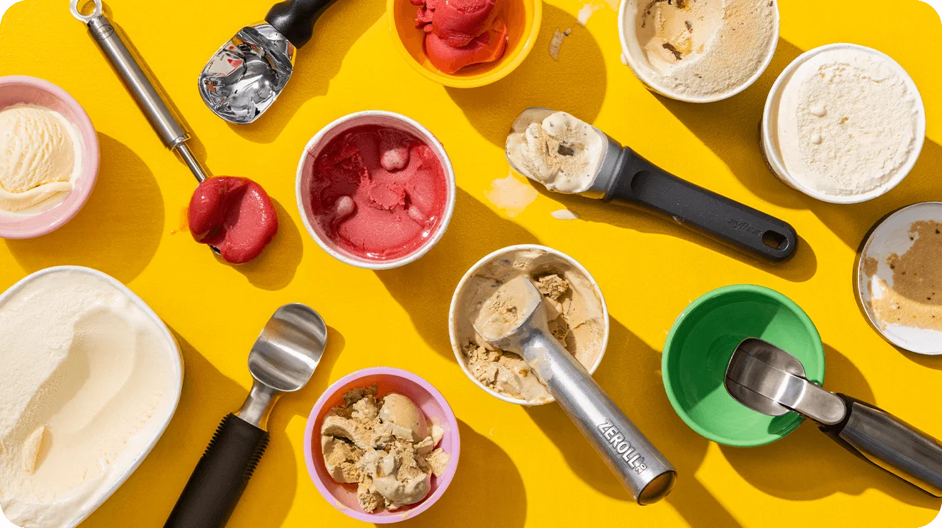 Ice cream scoops