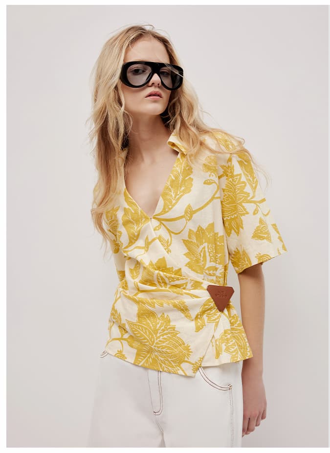 Sable Wrap Shirt