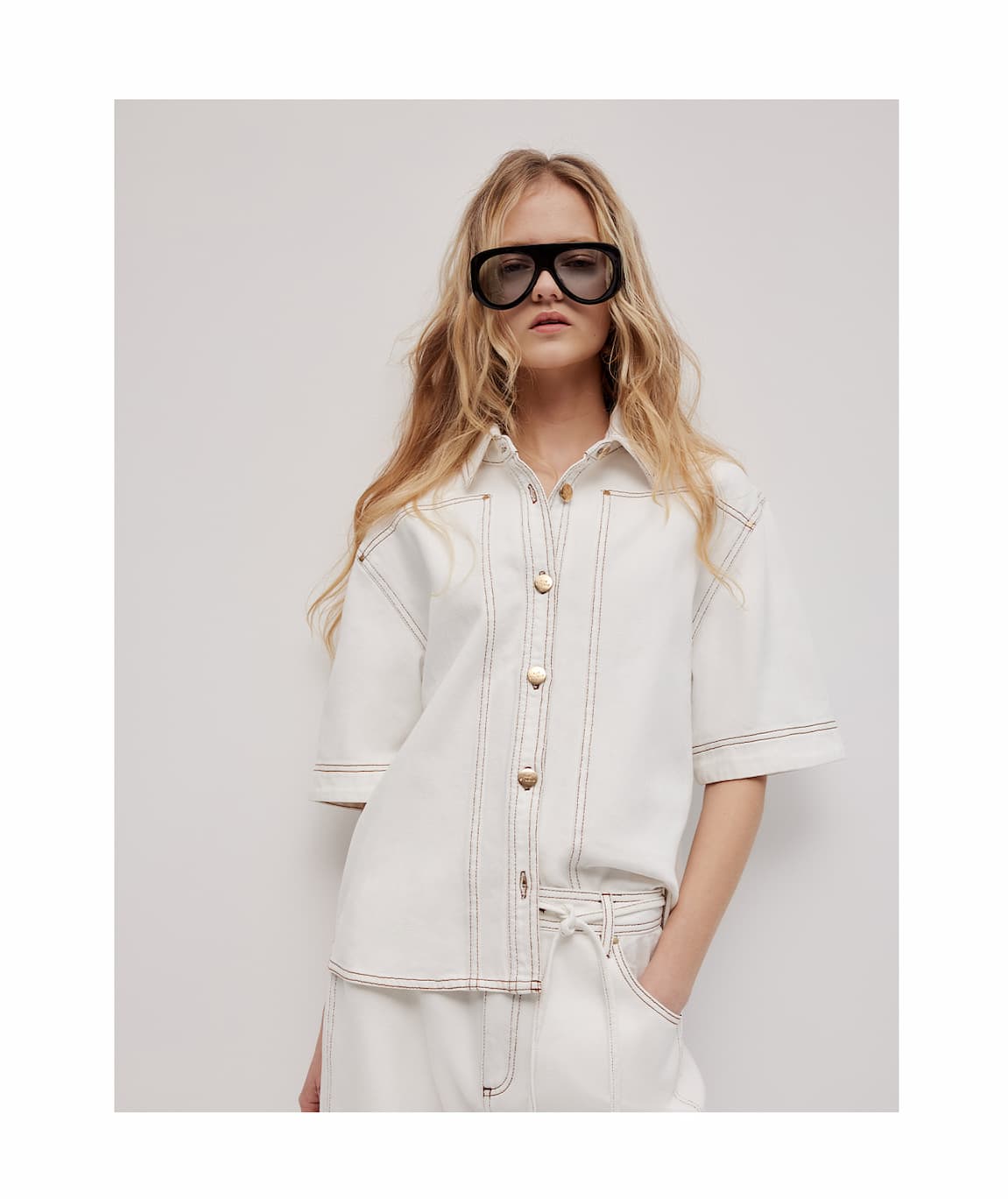 Zella Denim Shirt