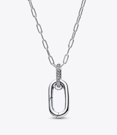 Openable Link Pendant Necklace
