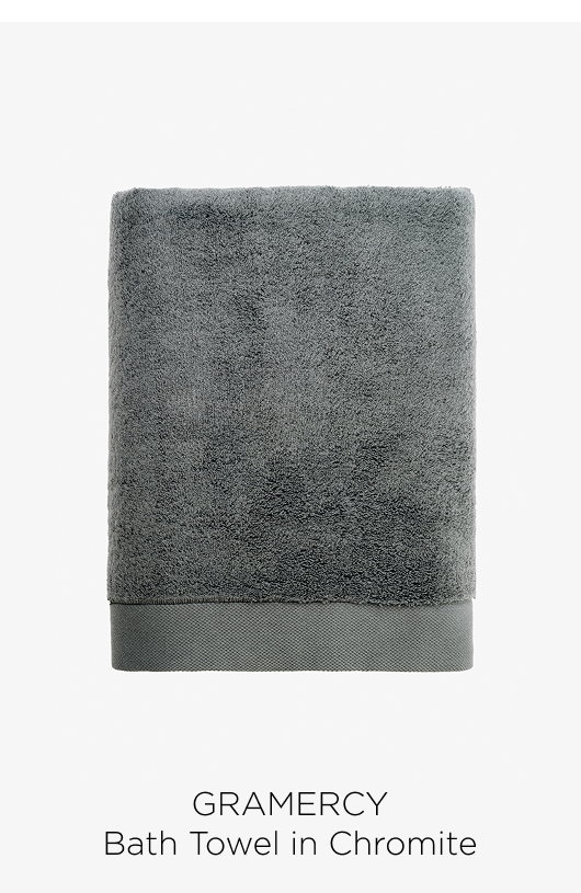Gramercy Bath Towel in Chromite