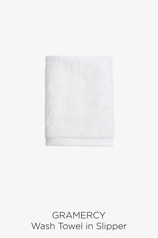 Gramercy Wash Towel in Slipper