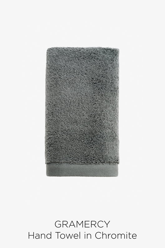 Gramercy Hand Towel in Chromite